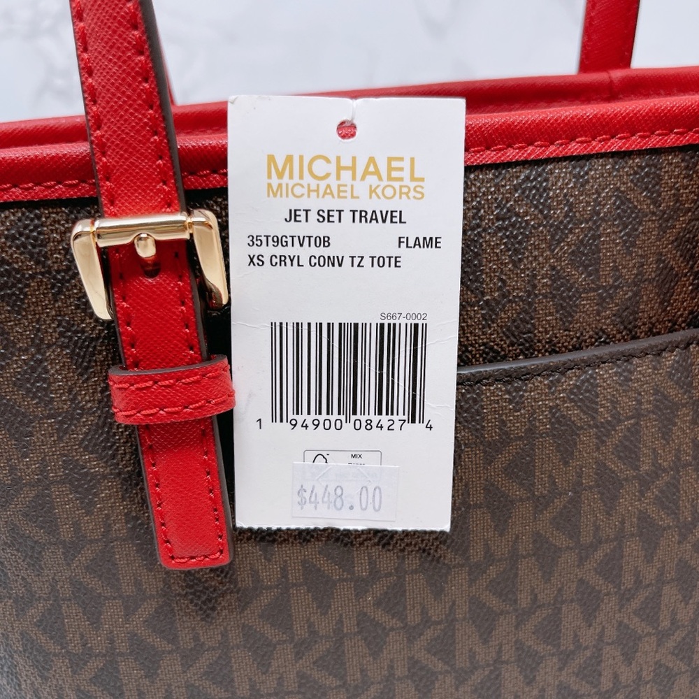 Michael Kors JST XS Convertible Satchel and Cardholder - Picture 8 of 15